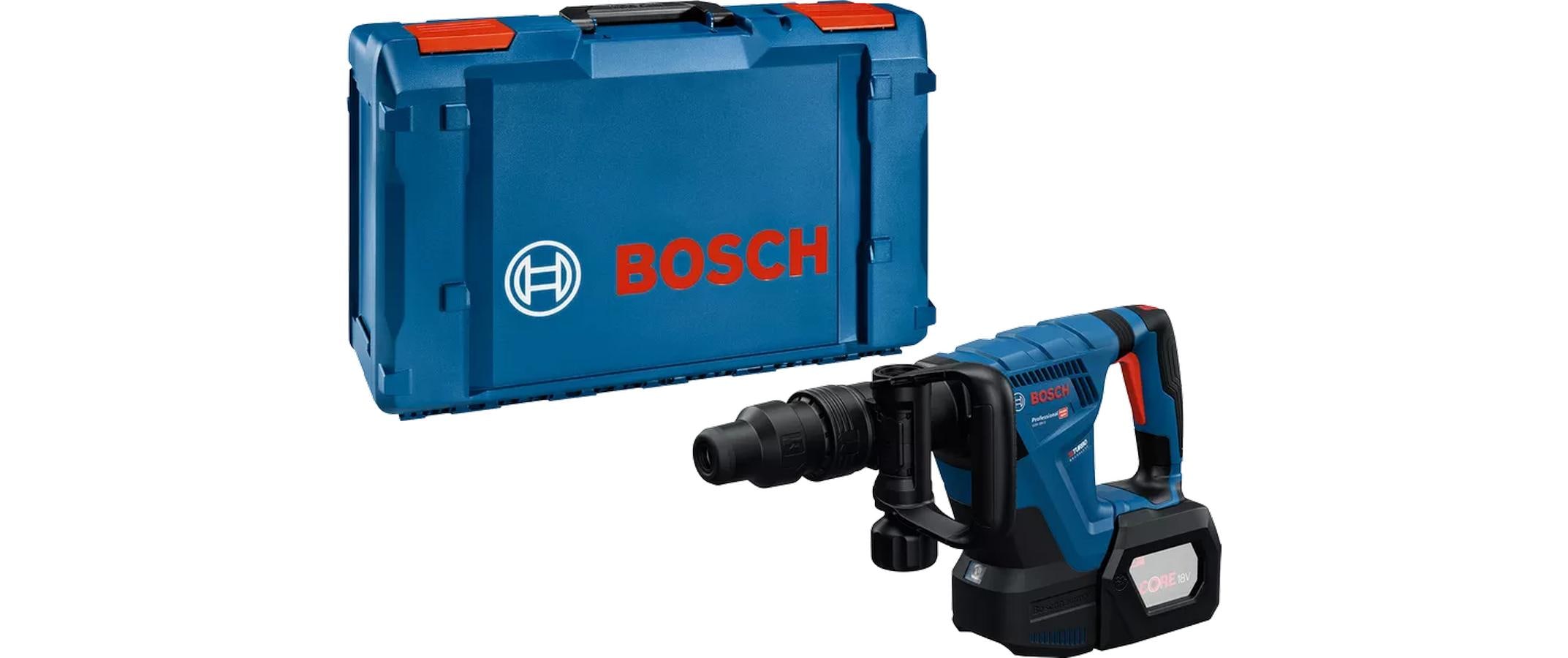 Akku-Schlaghammer mit SDS max GSH 18 V-5 in XL-BOXX<br>Kabellose Freiheit mit der Leistung eines Kabelgeräts: SDS max Abbruchhammer