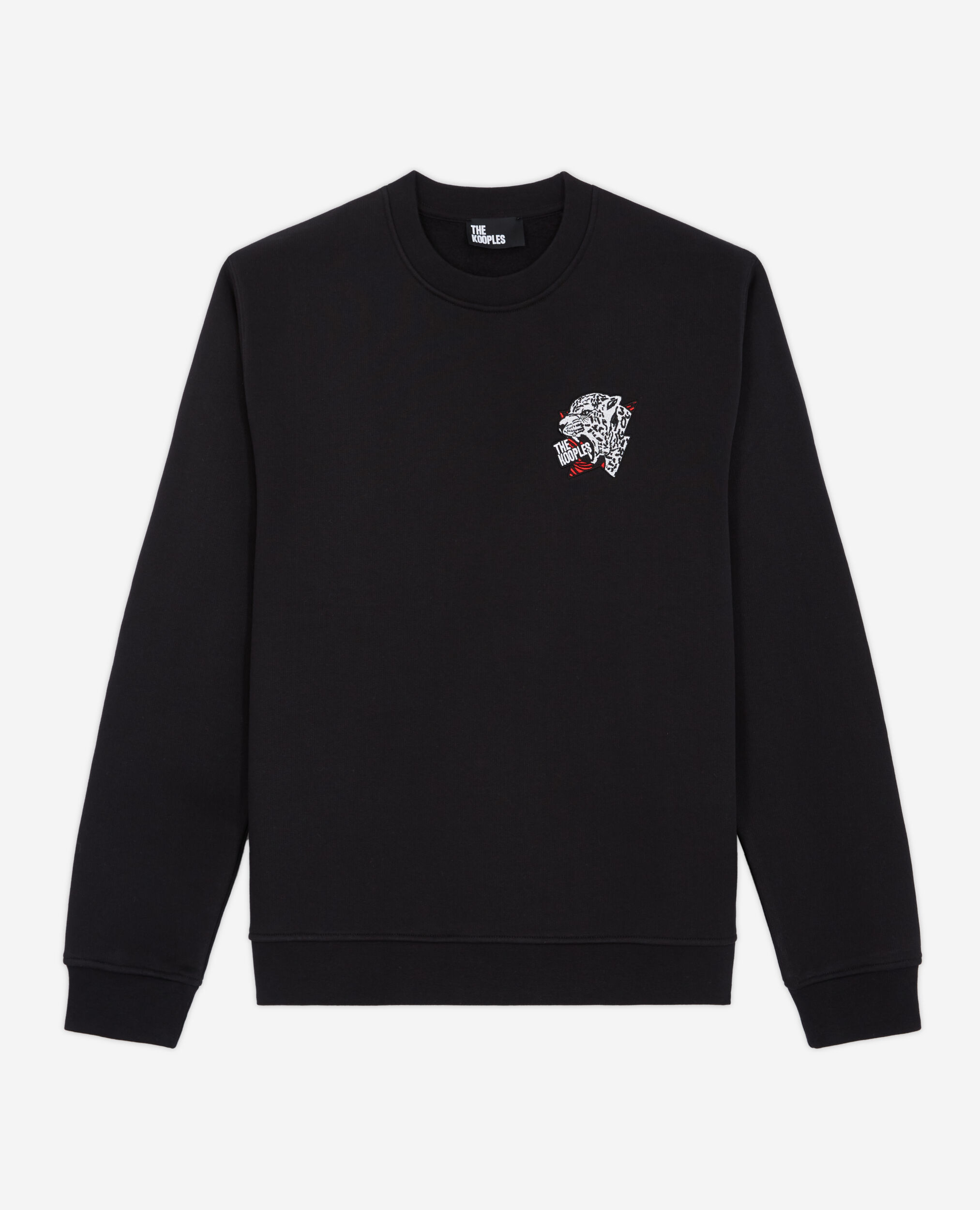 Sweatshirt logo tigre noir