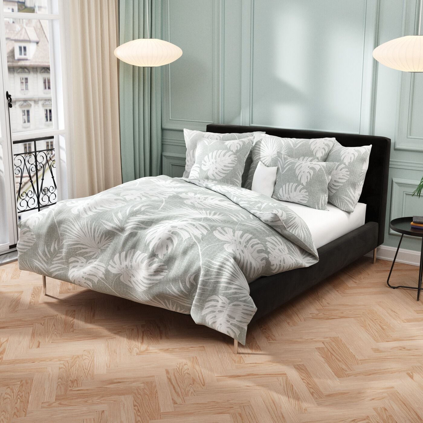 Home FashionRenforce Bettwäsche «Palmblätter»