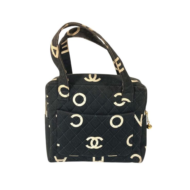 Chanel Vintage Chanel Handbag Black