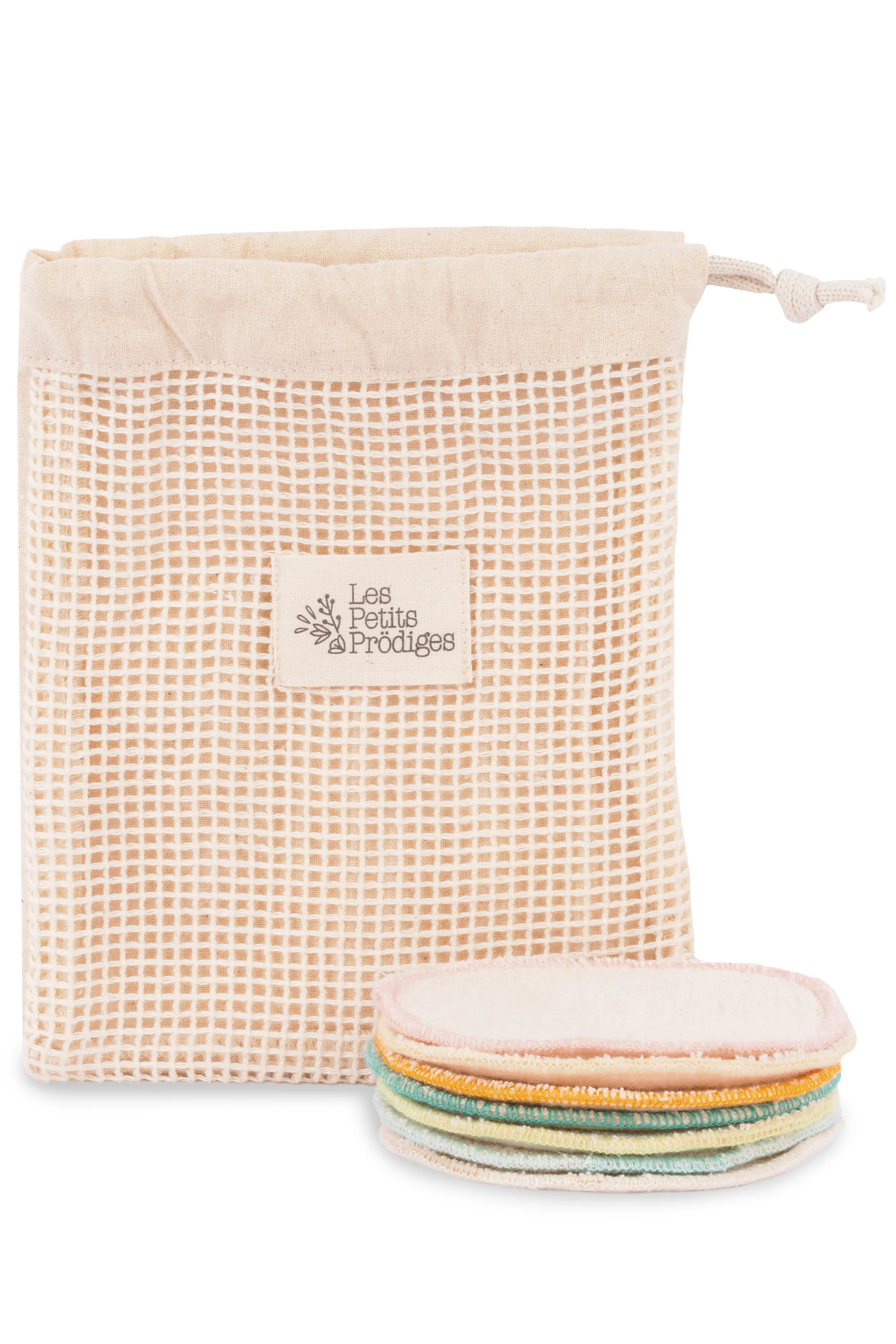 Les Petits Prödiges Lot de 7 cotons lavables & réutilisables-50 g