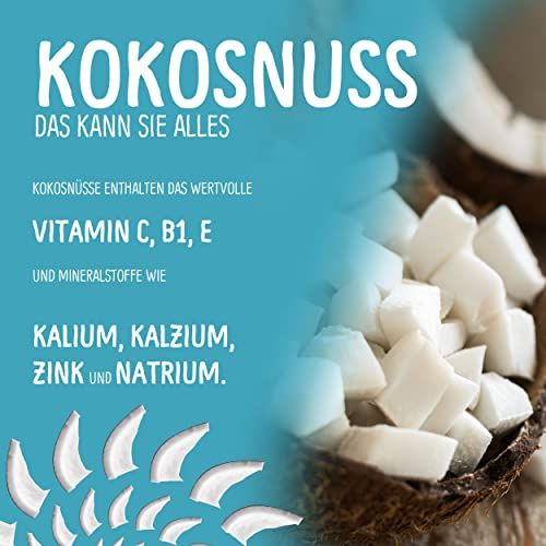 NutriPur gefriergetrocknete Kokoswürfel