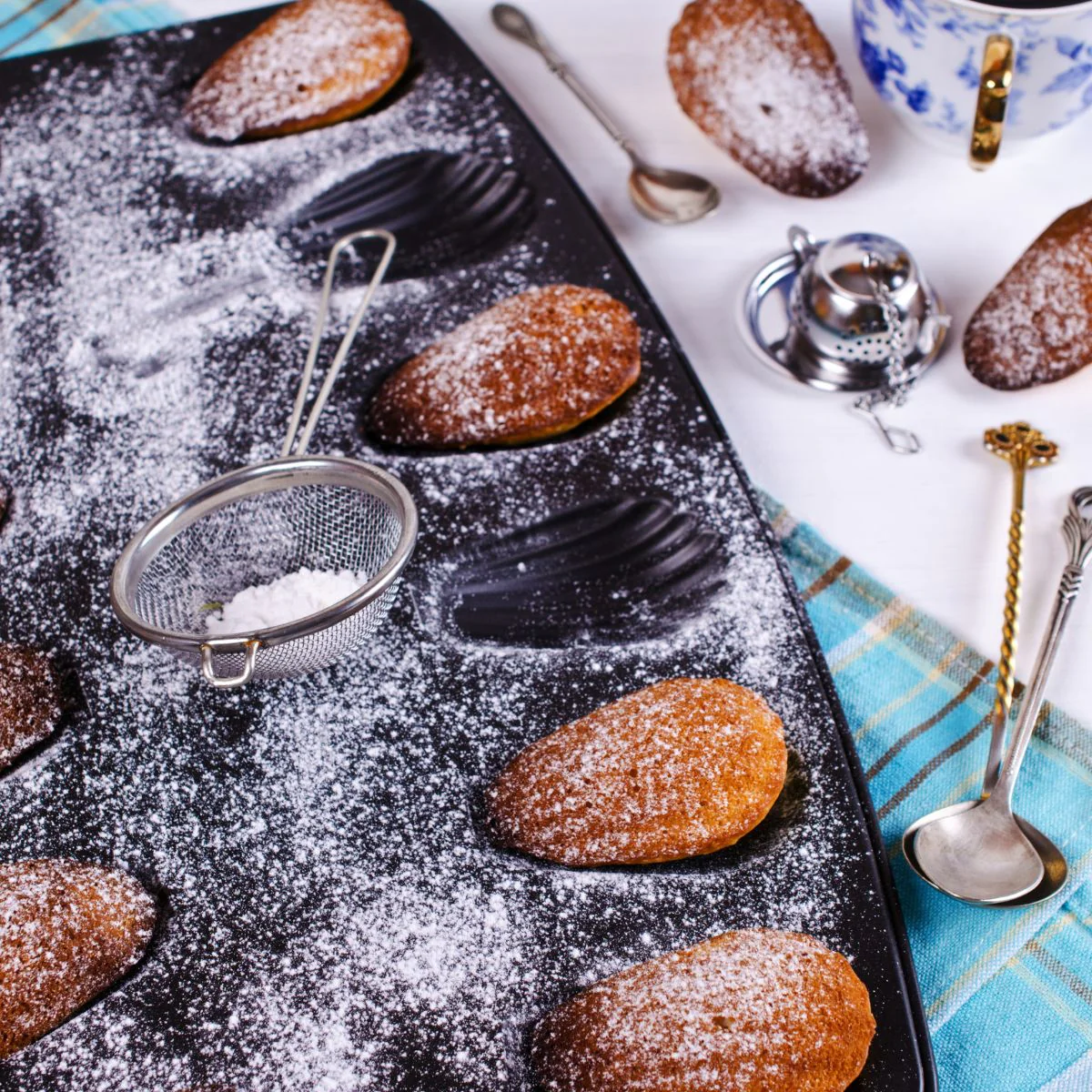 Lot de 2 moules à madeleines 12 empreintes Zenker Spécial Countries Ze