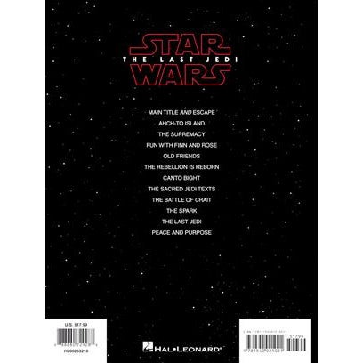 Hal Leonard Piano Solo Songbook Star Wars: The Last Jedi