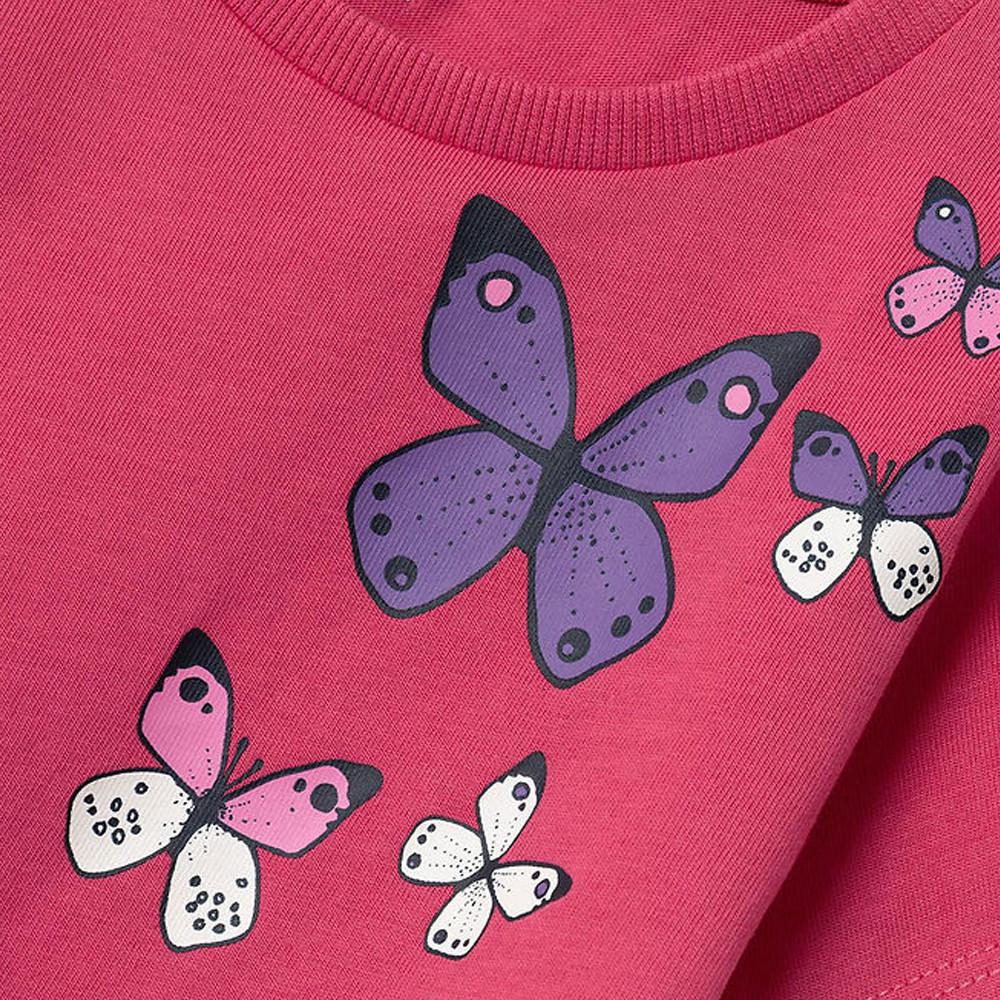 Name it T-shirt Rose à Motifs Fille Name it Beate