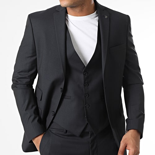 Costume 3 Pièces Bleu Marine