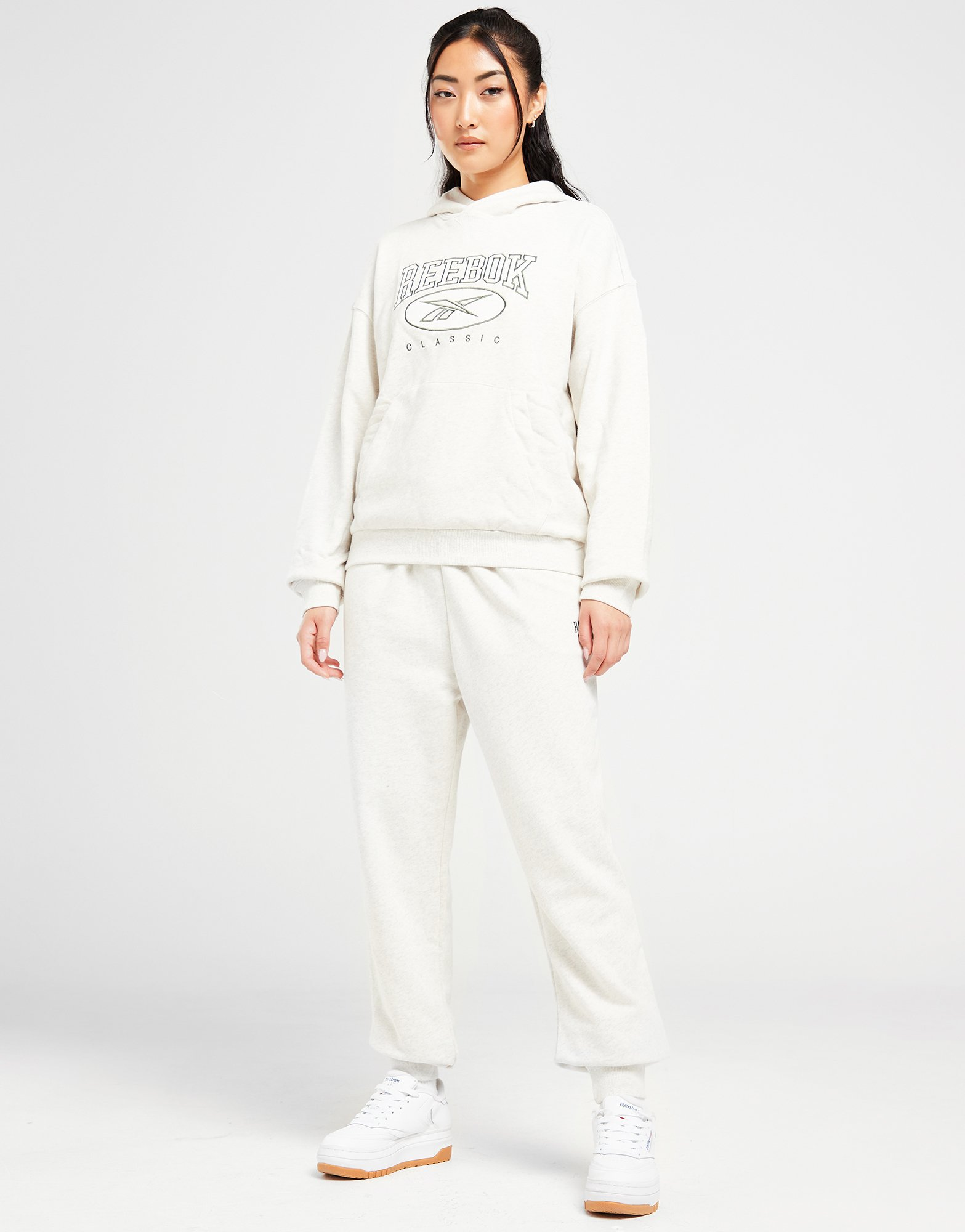 Reebok Sweat à Capuche Classic Logo Femme