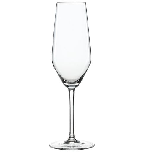 Spiegelau Style 4-pak Flute Champagneglas, Clear, 24 cl