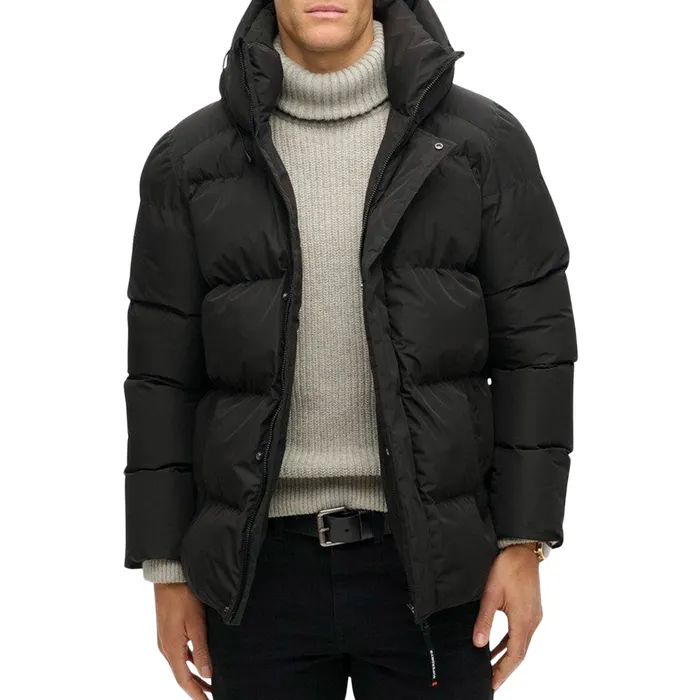 Superdry Five Baffle Hooded Sports Puffer Winterjas Heren
