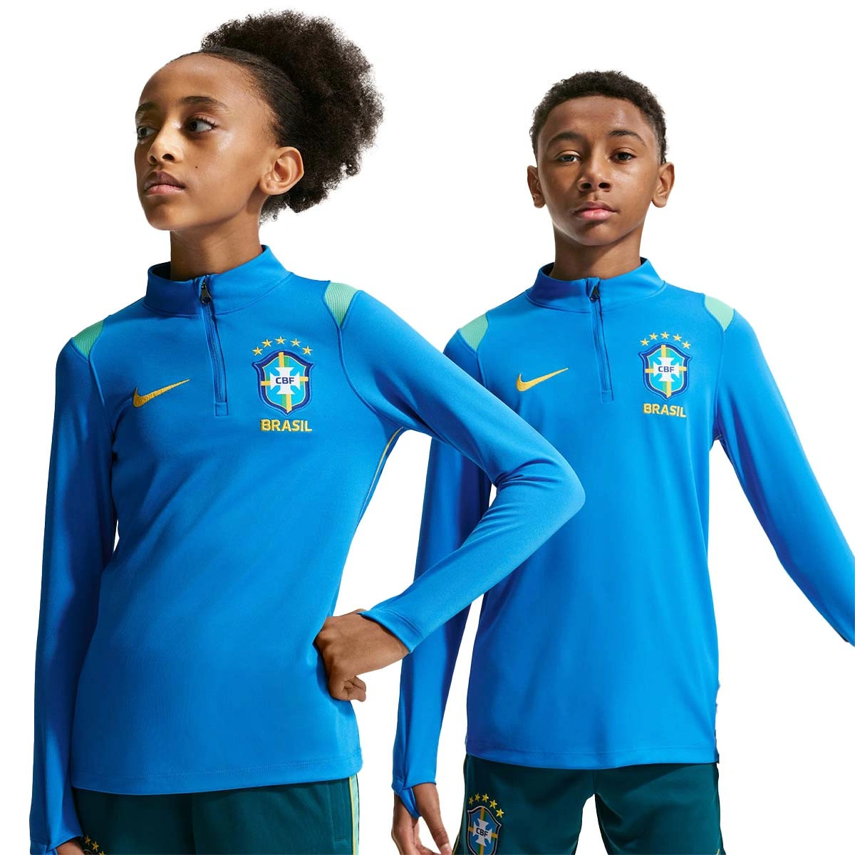 Sweatshirt Nike Brasil Training Mundial 2026 Criança