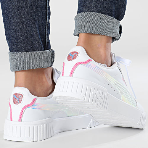 Baskets Femme Carina 2.0 Deep Dive 396545 Puma White Blue Skies