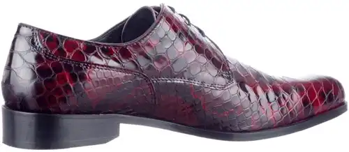 Mascolori Bloody Hot - maat 47 veterschoen bordeaux - maat 47 Calandschoen