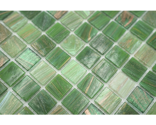 Glasmozaïek GM GSL 550 30,5x32,7 cm groen