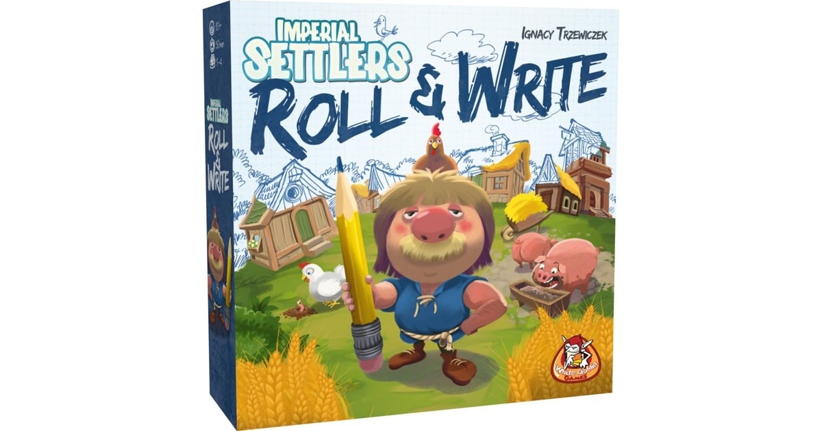White Goblin GamesImperial Settlers: Roll & Write Dobbelspel  (Nederlands, 1 - 4 spelers, 30 minuten, Vanaf 10 jaar)