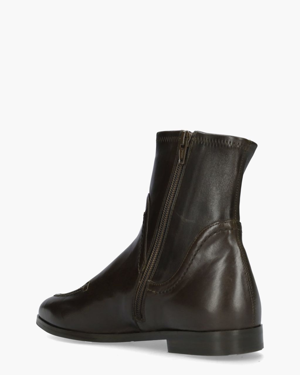 Truman's 4206 Donkerbruin Dames Enkelboots