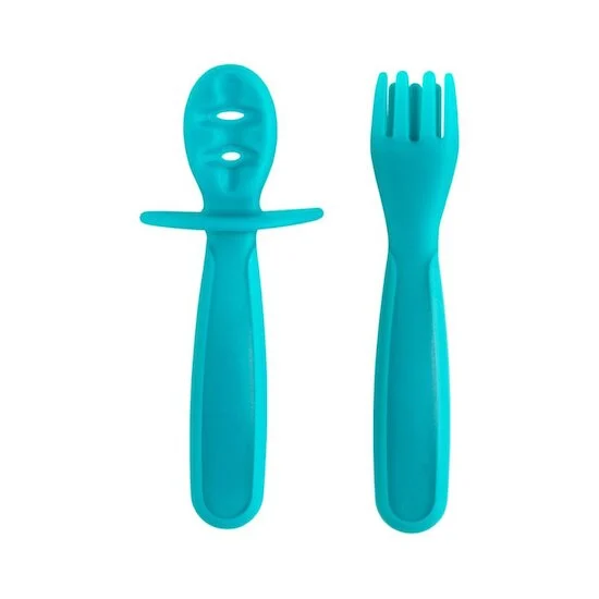 2 couverts d'apprentissage   Bleu        de               Tigex