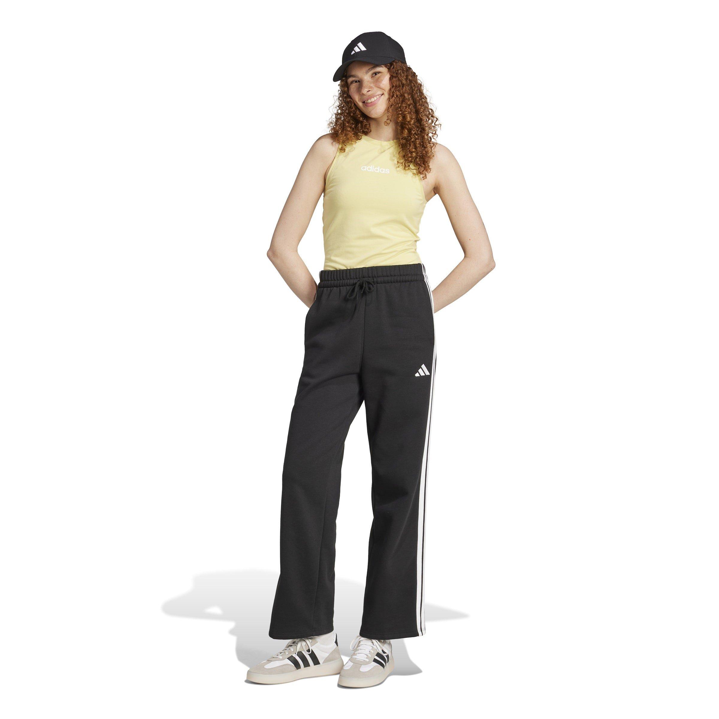adidas Essentials Linear Slim Cotton Tank Top Womens