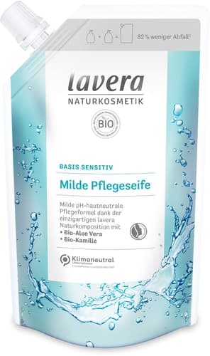 lavera Nachfüllbeutel basis sensitiv milde Pflegeseife