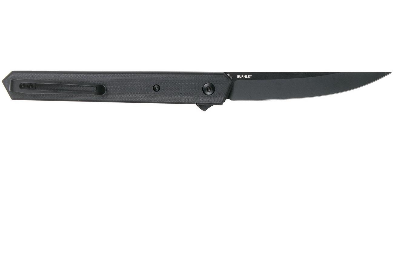 Böker Plus Kwaiken Air All Black G10 01BO339 zakmes, Lucas Burnley design
