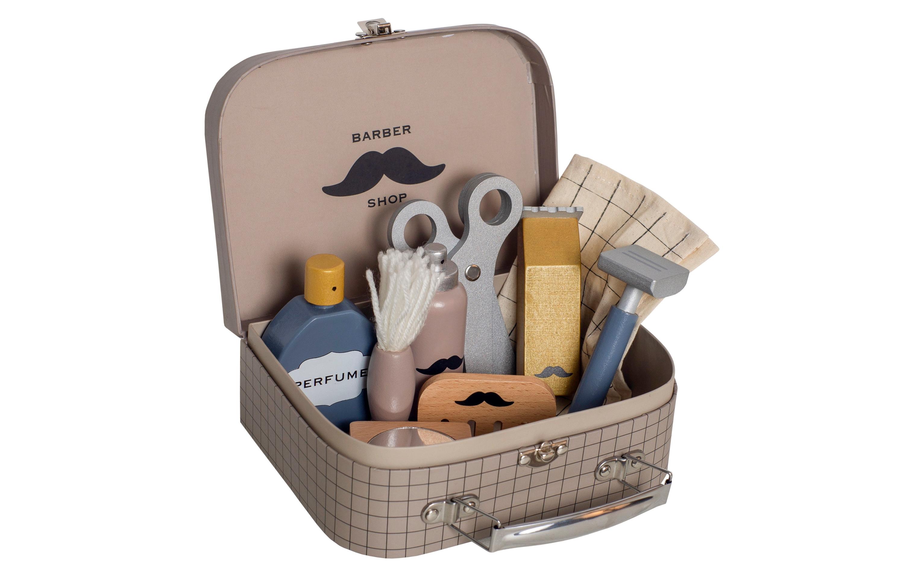 Handwerker Barber BagBarbier-Spielset aus Holz