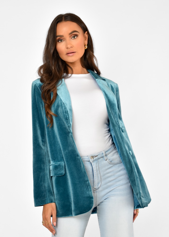 Cleo blazer blauw