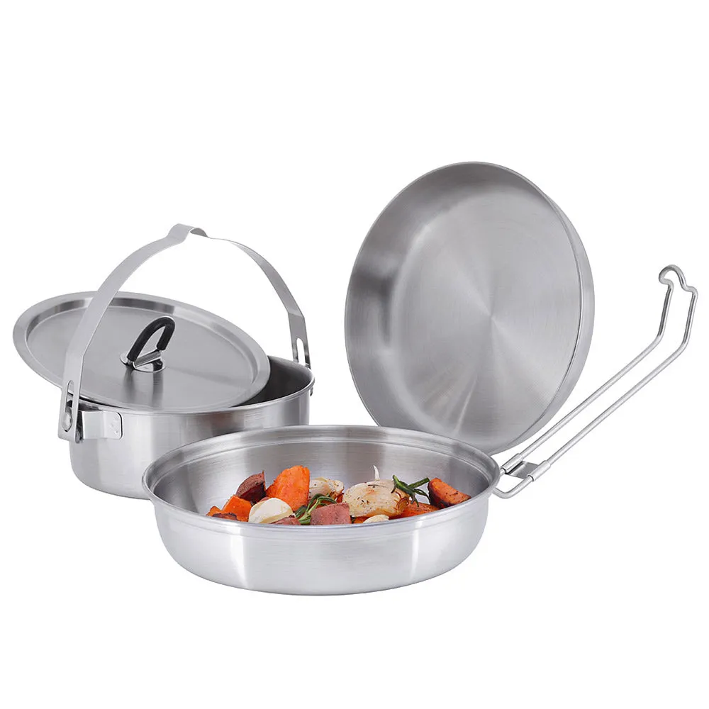 Tatonka -  Tatonka Kochset Camp Set Regular stainless steel