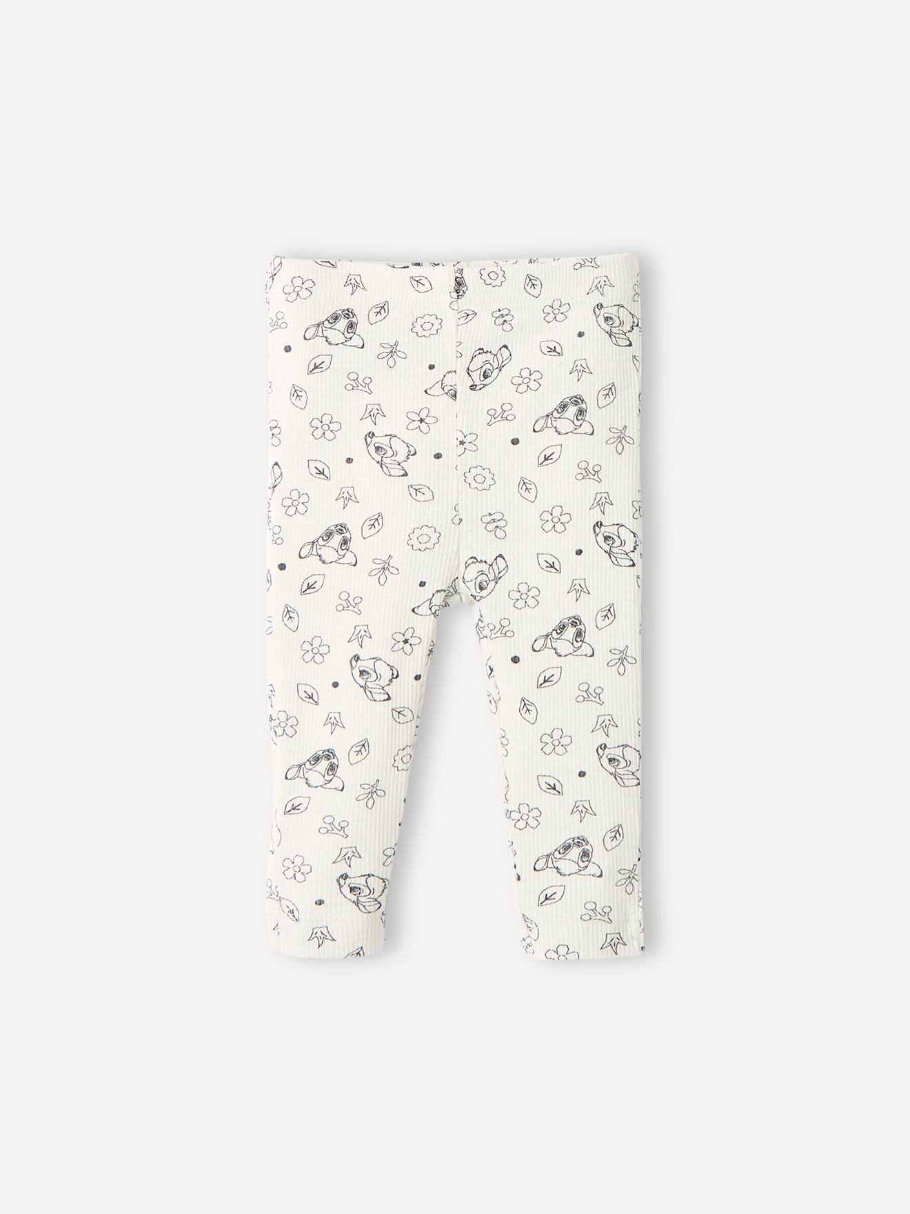 Conjunto DS® Bambi de 2 peças em rosa claro liso com estampas
