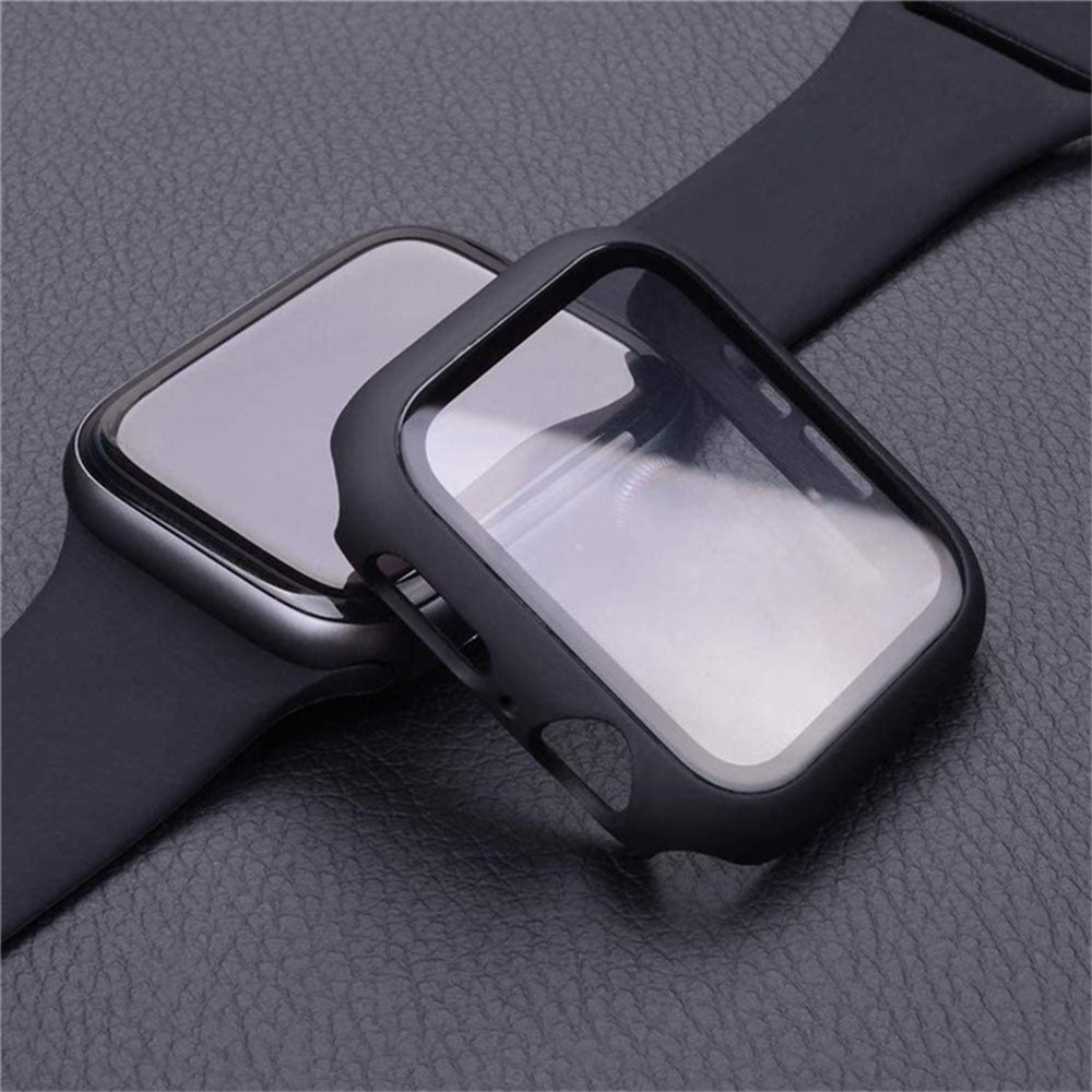 Apple Watch Series 11 / Series 10 (46 mm) Hardcase Bumper   Display Schutzglas - Silber