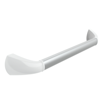 Secucare wandbeugel 40 cm aluminium wit