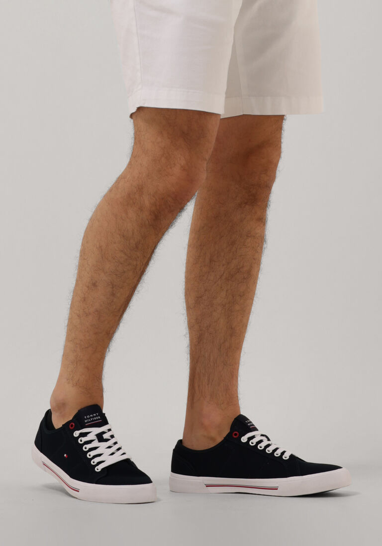 TOMMY HILFIGER blauwe tommy hilfiger lage sneakers core corporate vulc