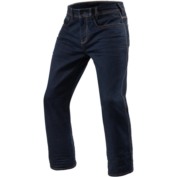 Rev'it - Jean Philly 3 LF - long Bleu foncé