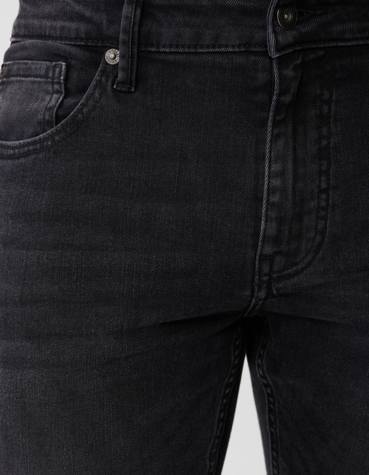 Slim Fit Jeans Washed Black L32