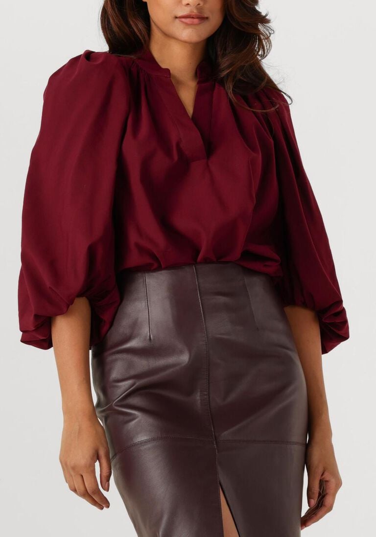 bordeaux vanessa bruno blouses bell blouse