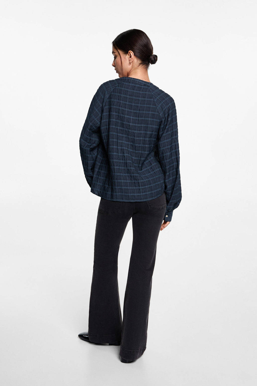 MANGO TEEN blouse donkerblauw