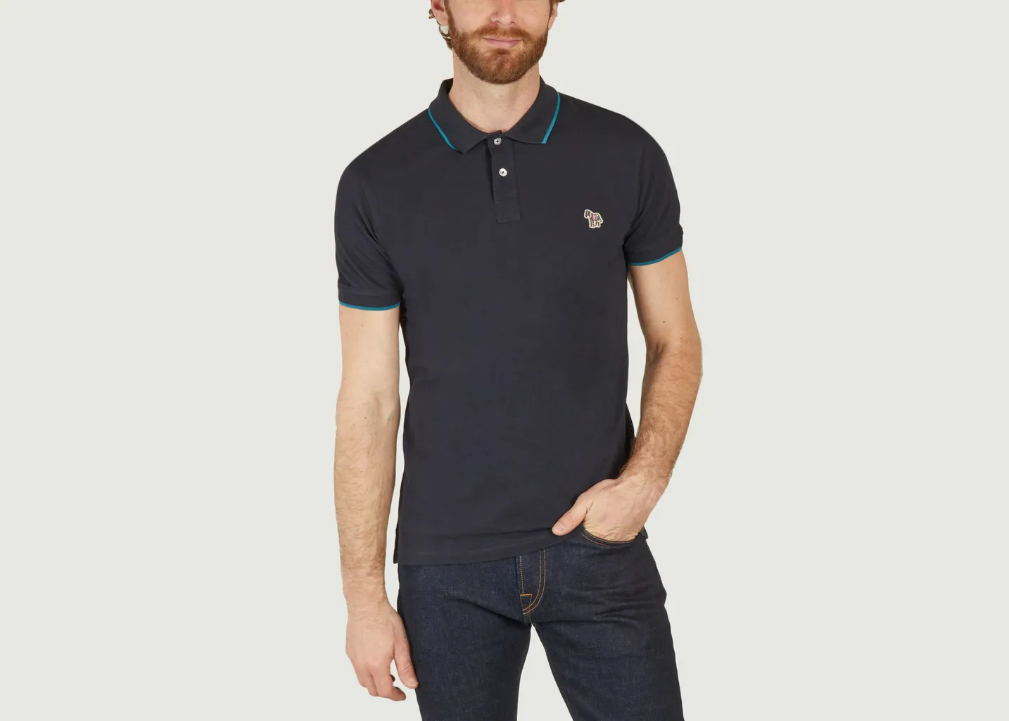 Logo Zebra à Coupe Slim PS by PAUL SMITH
