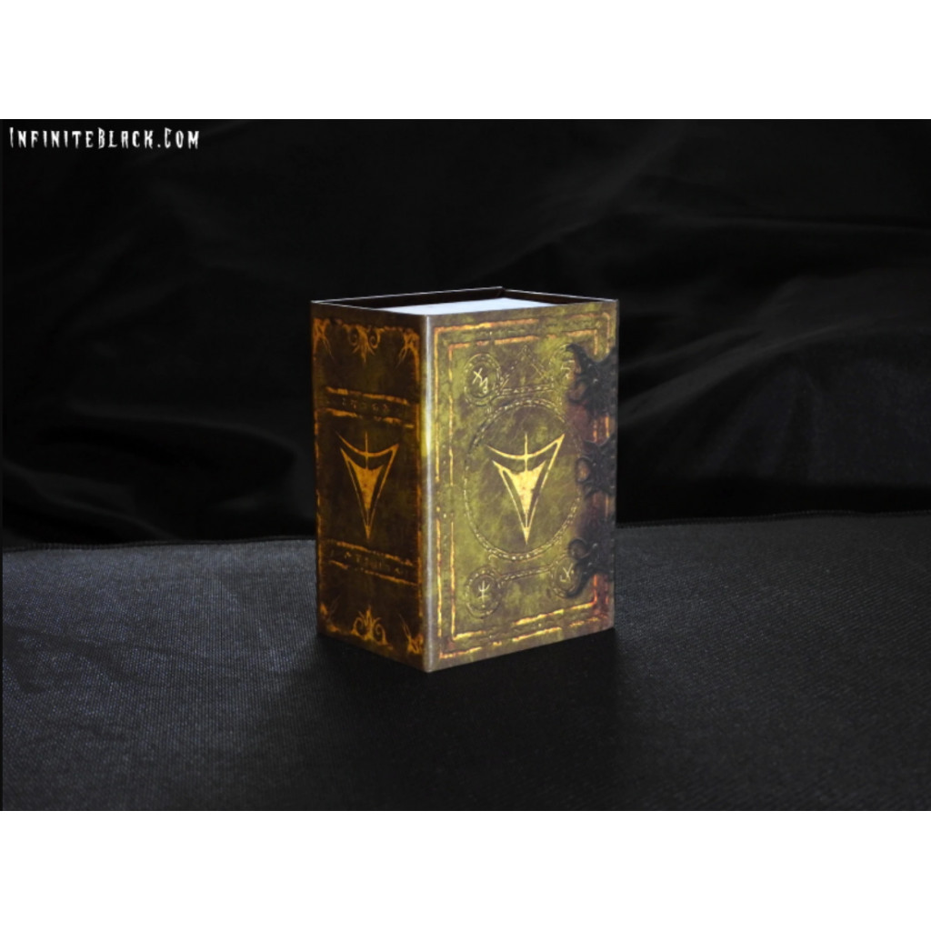 Deck Box 100+ Infinite Black - The Yellow Sign