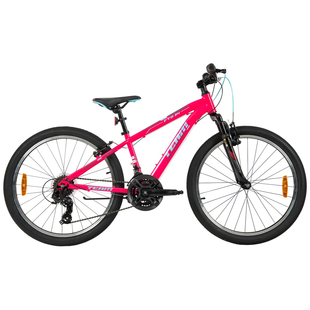 24-Zoll-Team-FTB-Mountainbike, Pink
