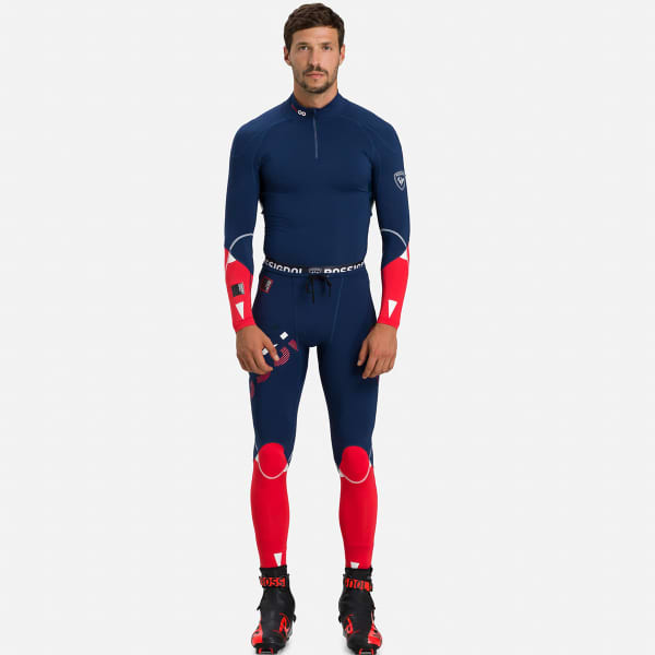 Collant ski de fond ROSSIGNOL INFINI COMPRESSION RACE TIGHTS DARK NAVY