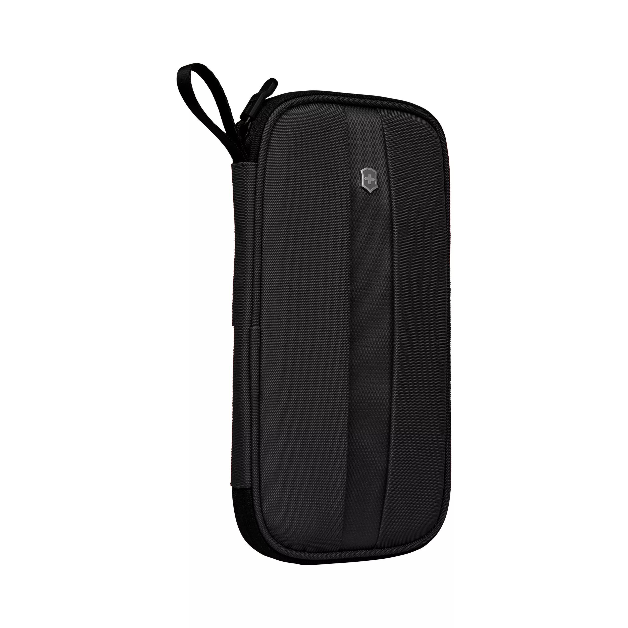 Reisemappe mit RFID-Schutz-schwarz