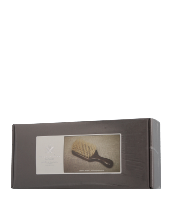 Acca Kappa Men's Grooming Club Style Hair Brush with White Bristles 1-Stück