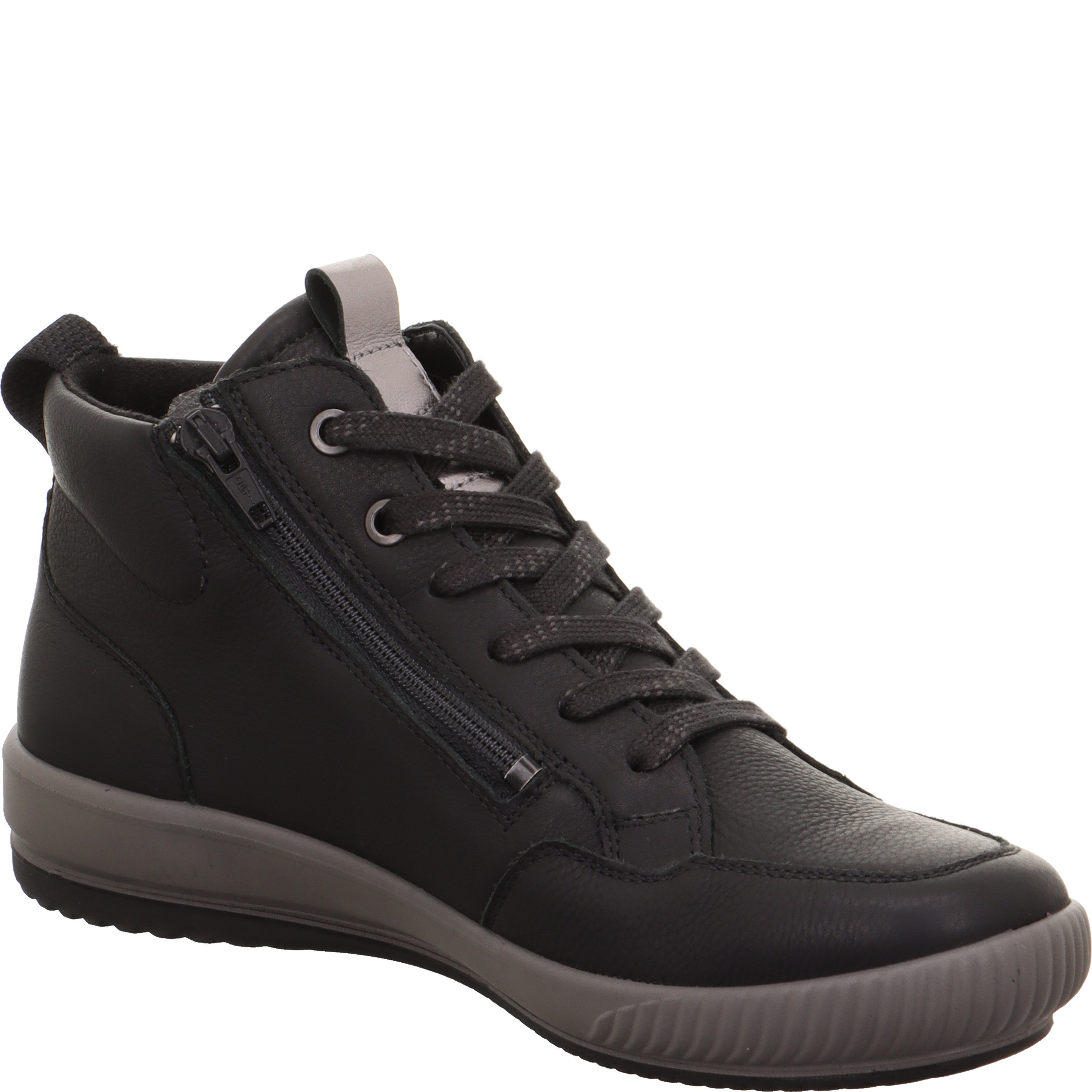 legero TANARO 5.0 Damen  Sneaker high mit Reißverschluss - Farbe: Schwarz - Größe: 4
