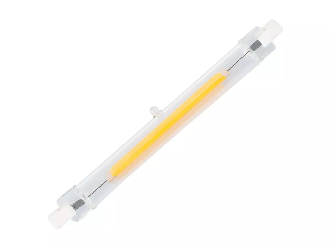 Ampoule LED R7S 4W 400 lm COB 78mm No Flicker Blanc Chaud 2800K - 3200K
