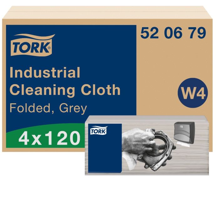 Tork 520679 4x120 stuks Industriële Reinigingsdoeken  (520679)