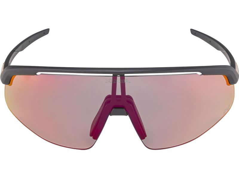 alpina Sportbrille Turbo Pro QV - Schwarz matt Velobrille Cat. 1-3