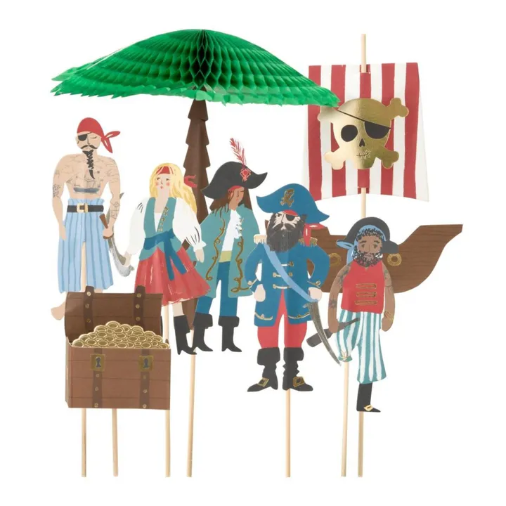 Meri Meri Décorations de gâteau Pirates