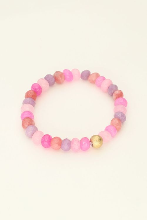 Multi kleur kralen armband