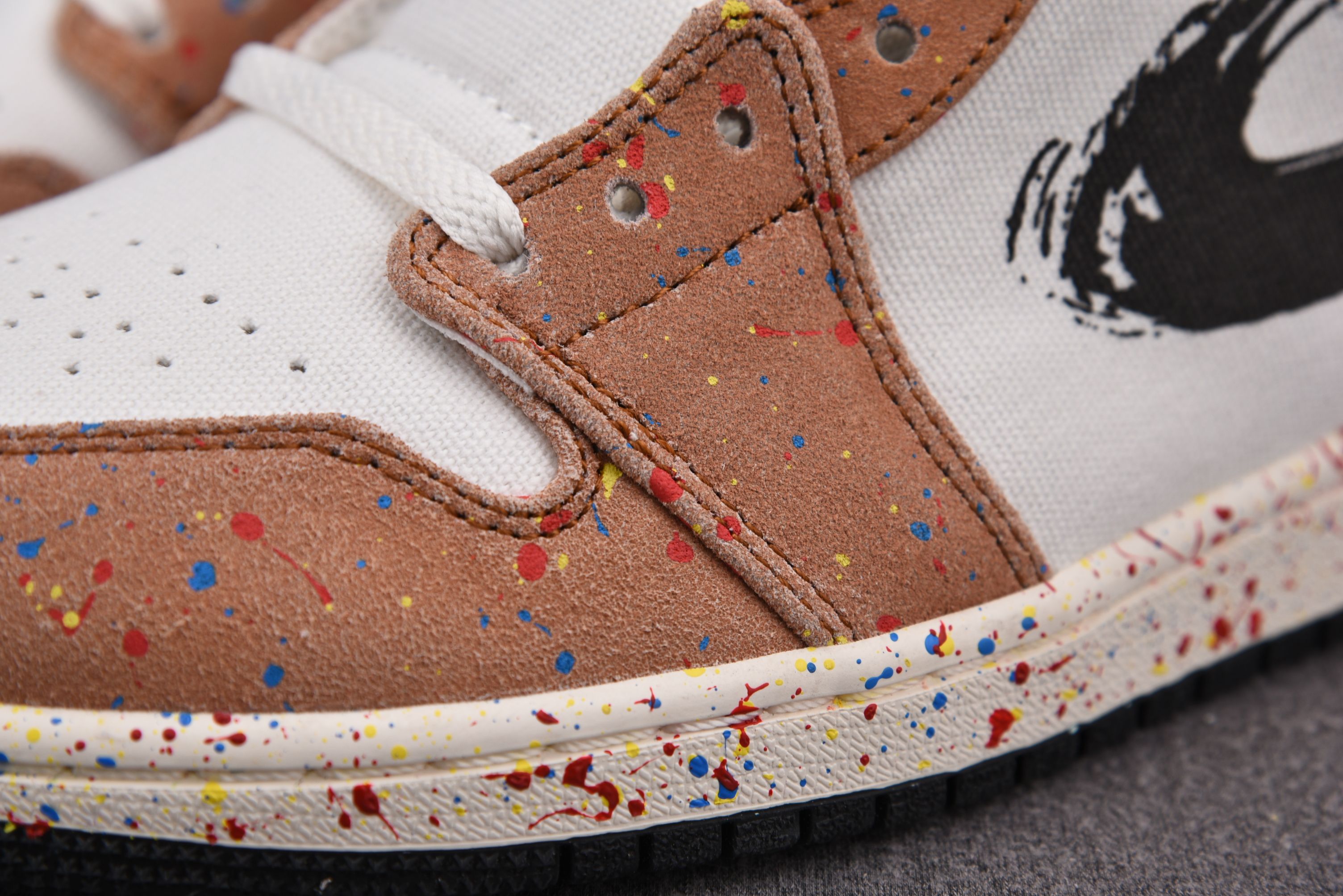 Jordan 1 Mid SE Brushstroke