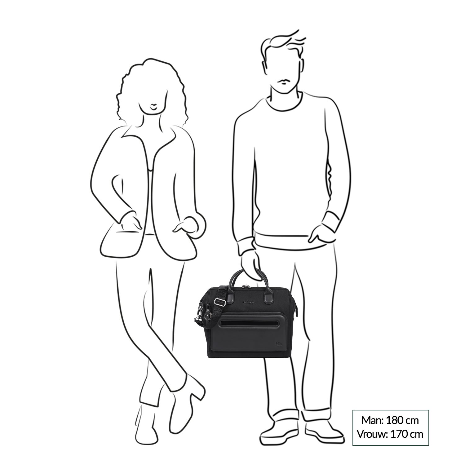 Hedgren Galao RFID Briefcase 14