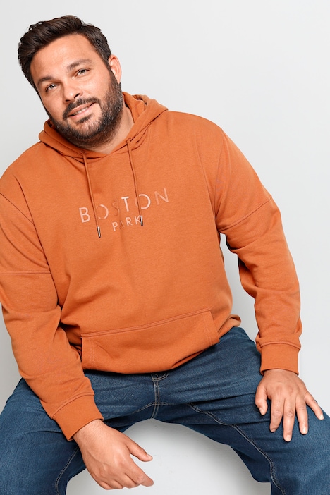 Boston Park Hoodie, Bauchfit, Kapuze, bis 80/82