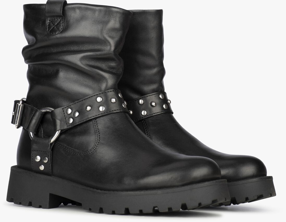 PS POELMAN zwarte ps poelman biker boots lein
